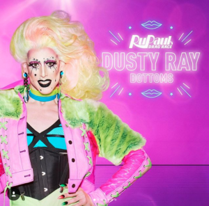 Dusty Ray Bottoms concursante de RuPaul's Drag Race