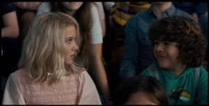 Eleven y Dustin de Stranger Things