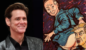 Las pinturas de Jim Carrey en Twitter