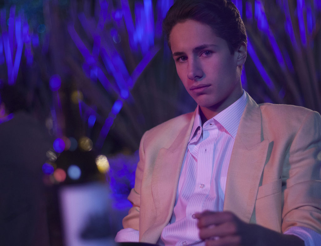 Juanpa Zurita en la serie de Luis Miguel de Netflix.