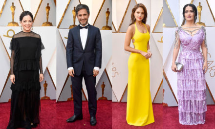 Que guapos los mexicanos en la alfombra roja del Oscar