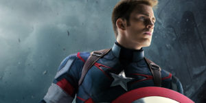 Chris Evans como Captain America