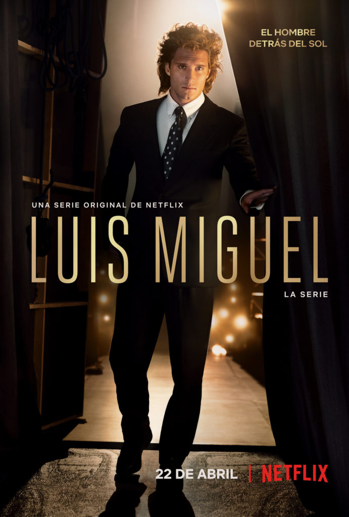 Poster oficial de la serie de Luis Miguel.