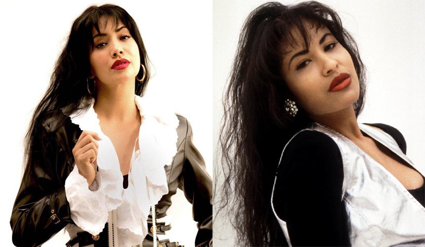 Maya Zapata se transformó en serio en Selena Quintanilla