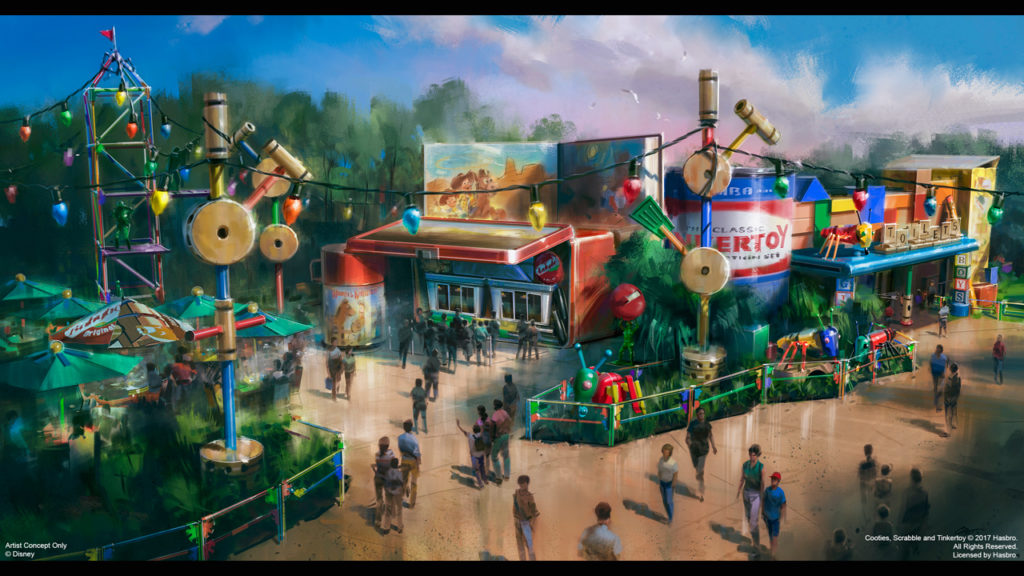 Woody's Lunchbox en Toy Story Land