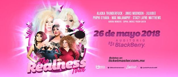 Alaska, Jinkx, PhiPhi, Jujubee cancelan presentación en México