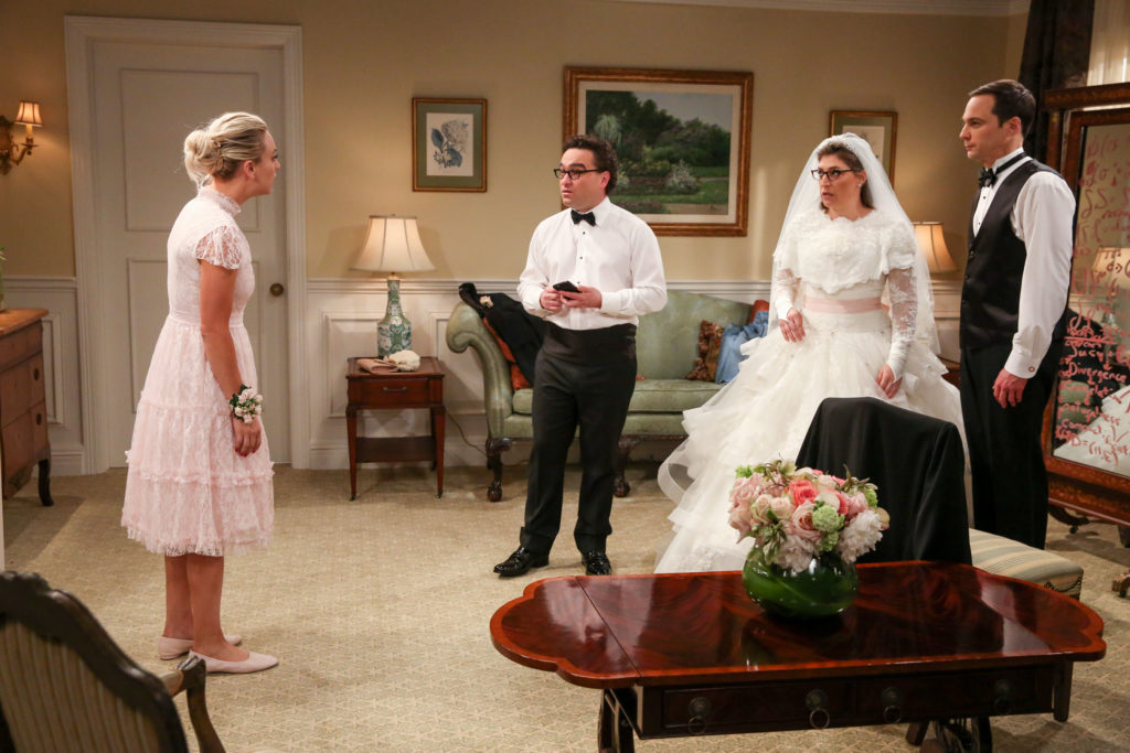 La boda de Sheldon y Amy en The Big Bang Theory