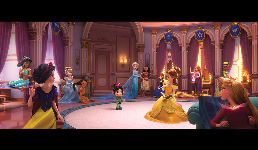 Todas las princesas Disney juntas en Wreck It Ralph 2