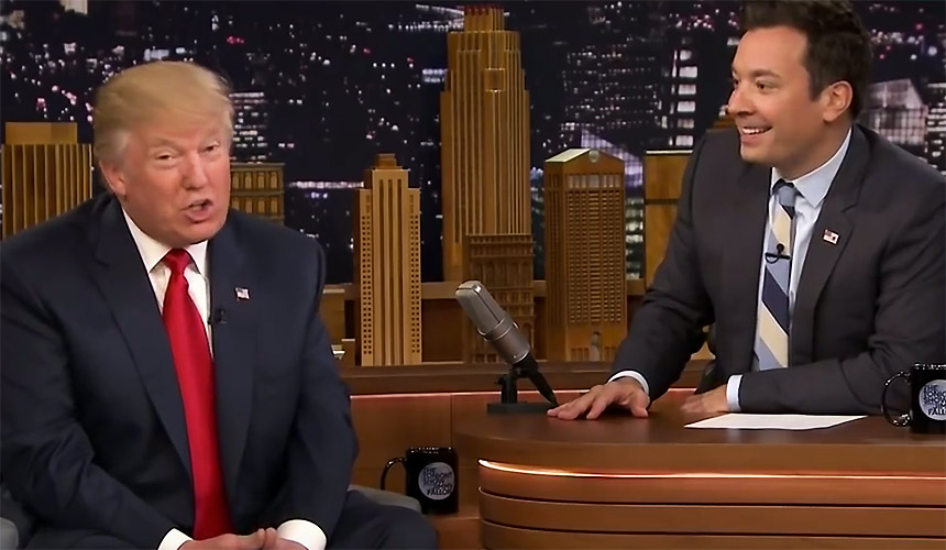 Donald Trump vs Jimmy Fallon