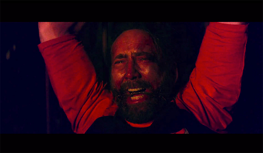 Esta película de Nicolas Cage se ve taaan enferma
