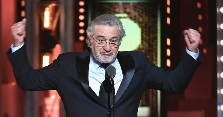 Robert DeNiro se ganó la noche de los Tony