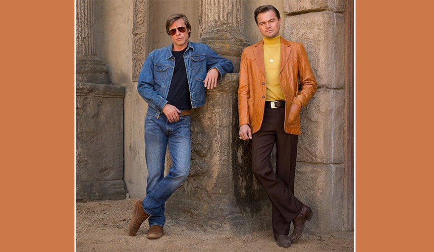 Así se ven Leo y Brad en la nueva de Quentin Tarantino
