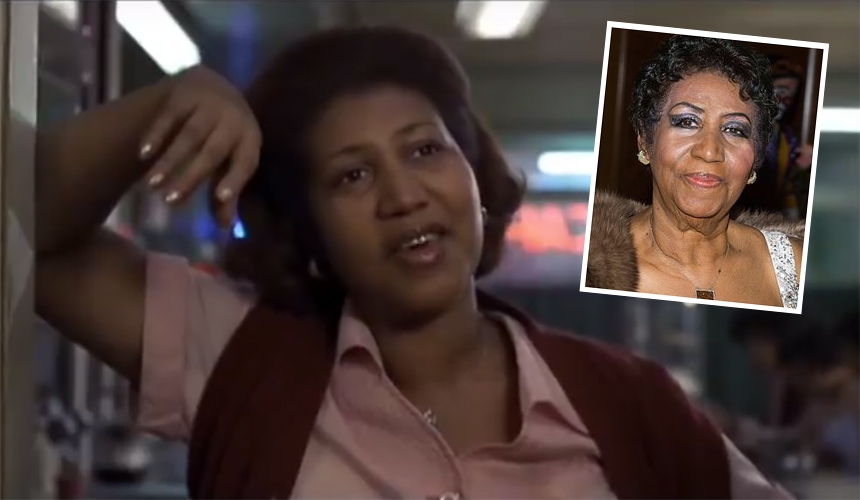 Recordando a Aretha Franklin por su mejor escena