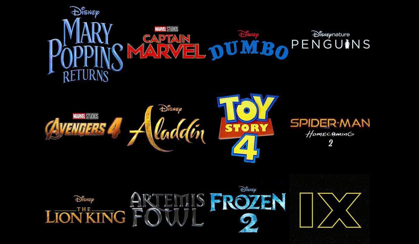 Estas son todas las películas que Disney va a estrenar en 2019