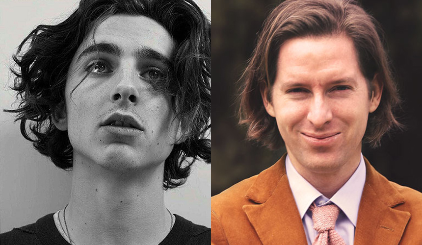 Timothée Chalamet va a salir en la nueva de Wes Anderson