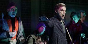 Michael C. Hall actuó en un comercial musical de Skittles