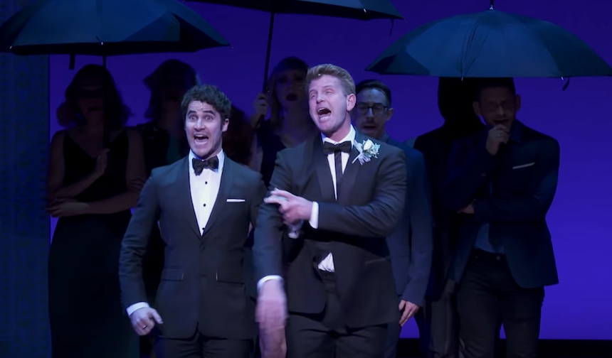 Darren Criss triunfa cantando Getting Married Today