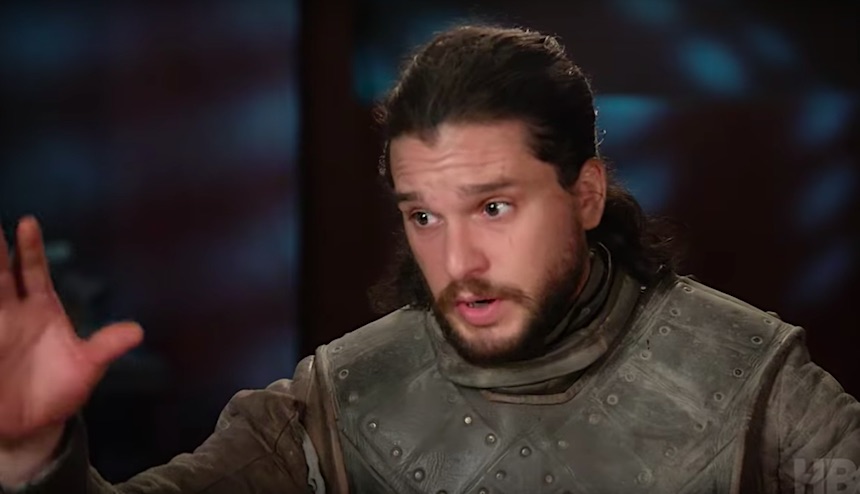 El accidente testicular de Kit Harington sobre el dragón