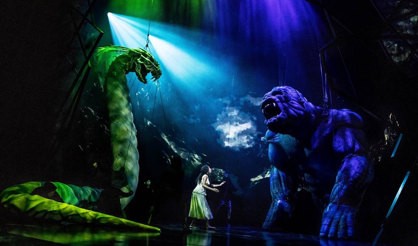 Así hacen funcionar al King Kong de Broadway