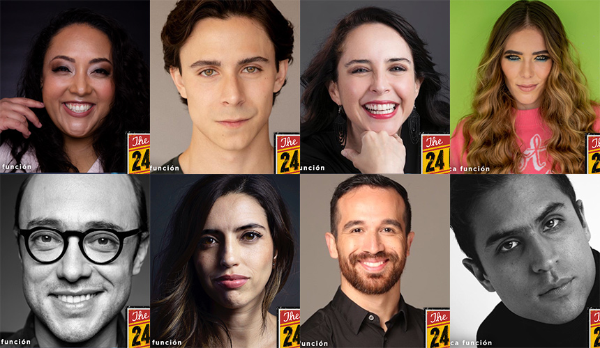 Este es el elenco oficial de 24 Hour Plays México