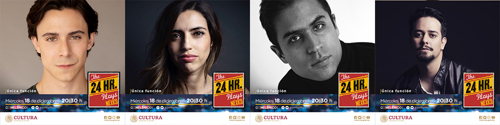 Del elenco de 24 Hour Plays México