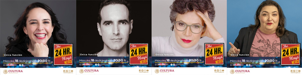 Del elenco de 24 Hour Plays México