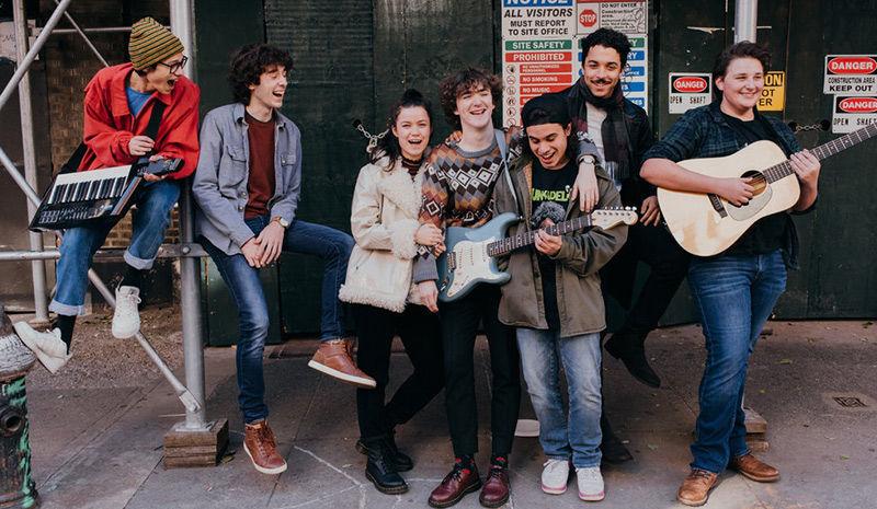 El elenco de Sing Street para Broadway.