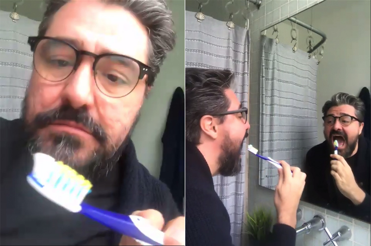 Manuel Gorka en Del Correcto Aseo de los Dientes