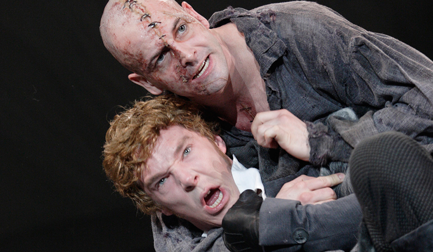 Subirán online Frankenstein con Benedict Cumberbatch