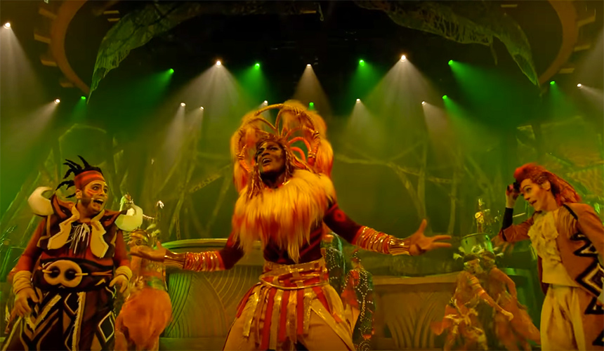 Ve el musical de The Lion King de Disneyland online