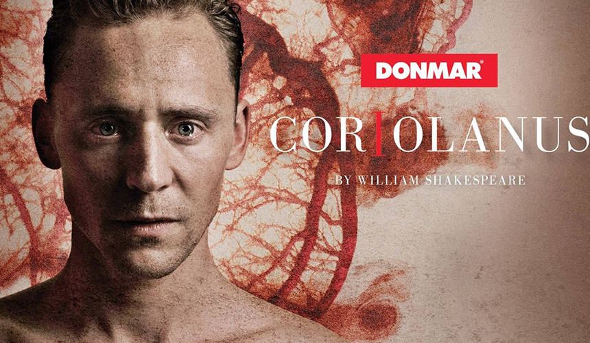 Ya puedes ver Coriolanus con Tom Hiddleston aquí