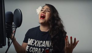 La versión mariachi de Burn de Hamilton por Florencia Cuenca