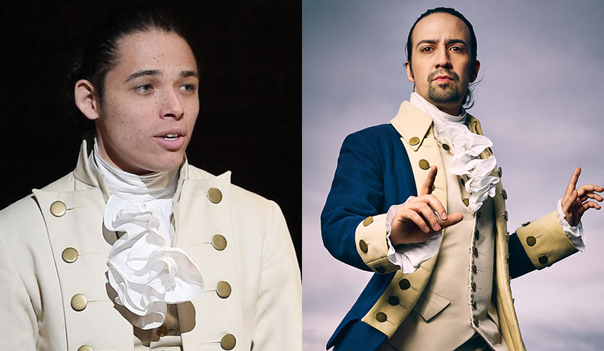 El aparente romance gay de Hamilton del que no se canta