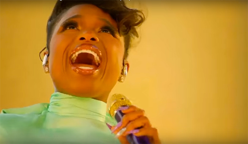 Impresionante Jennifer Hudson cantando Bridge Over Troubled Water