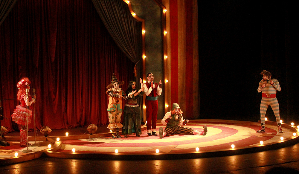 Pedro Melenas en el Teatro del Bosque Julio Castillo