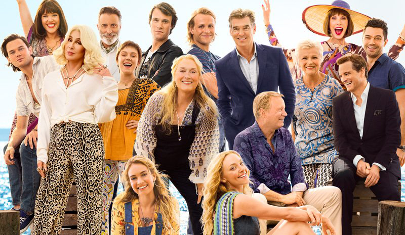 El trailer final de Mamma Mia! 2 nos tiene en dancing queens