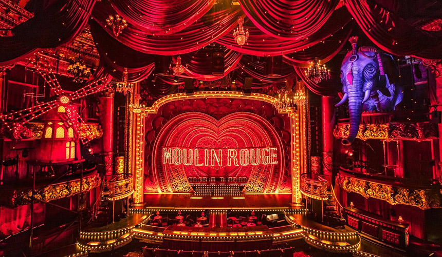 Hay una canción de Gaga en el musical de Moulin Rouge!