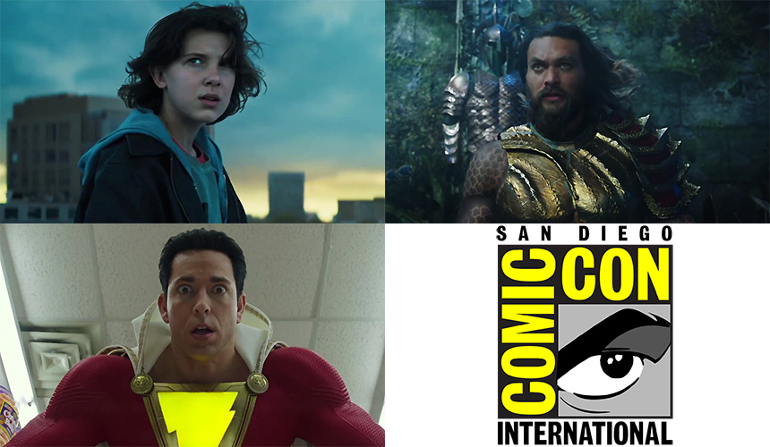 Los trailers de Comic-Con: Shazam, Godzilla y Aquaman