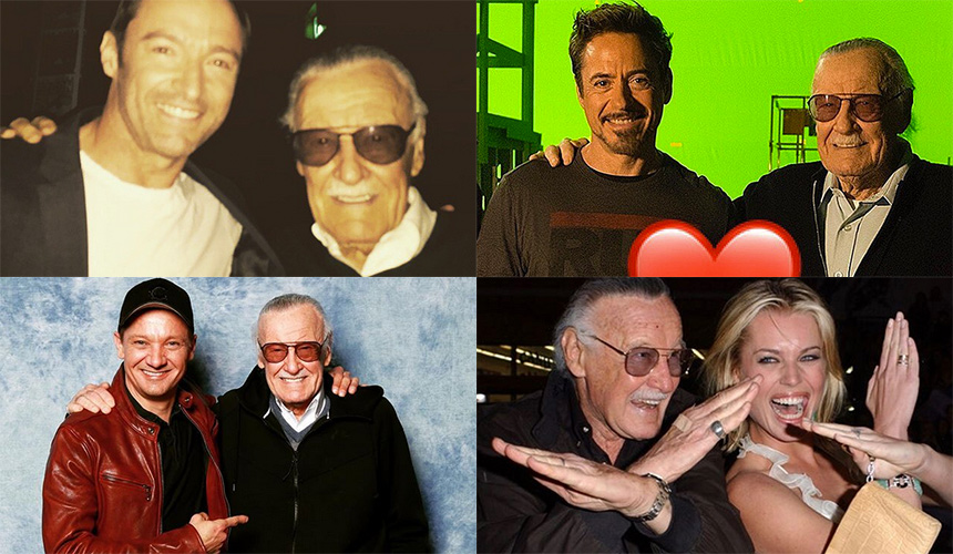 Así se despidieron los actores de Marvel de Stan Lee