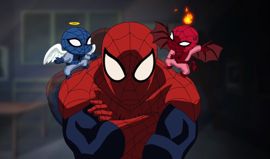 La historia de las series animadas de Spider Man