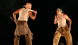 Machetes obra de teatro